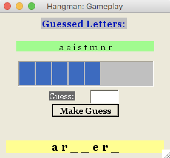 Hyland Hangman Game